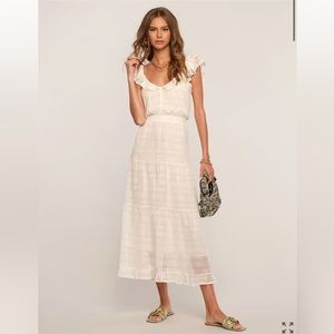 Heartloom Vesna Dress in Ivory XS
